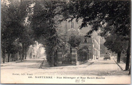 Delcampe - 92 NANTERRE - Rues Béranger Et Henri Martin - Nanterre