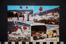 Delcampe - 74, LES GETS  DIVERSES VUES - Les Gets