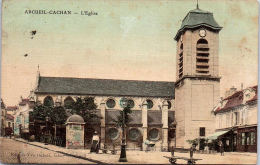 Delcampe - 94 ARCUEIL-CACHAN - L'église - Arcueil