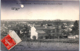 Delcampe - 94 ARCUEIL-CACHAN - Panorama De Cachan, Vue Générale Du Viaduc - Arcueil