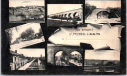 Delcampe - 94 ARCUEIL-CACHAN - Un Bonjour/ - Arcueil