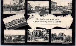 Delcampe - 94 CACHAN - Un Bonjour - Cachan