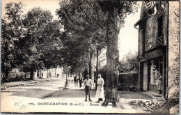 Delcampe - 95 SAINT GRATIEN - Route Nationale - Saint Gratien