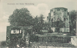 Marienburg,Westpr. Aesseres Der Ruine.Stempel ALF 1911 - Westpreussen
