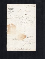 Delcampe - VP1465 - MILITARIA -  Lettre De La Sous Préfecture De La Vienne Arrondissement De CHATELLERAULT Pour THURE - Sammlungen