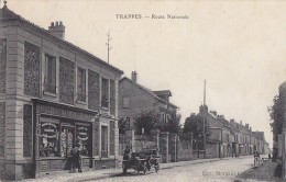 Delcampe - Trappes 78 - Commerce Automobile Route Nationale - Editeur Morgant-Ferru - 1916 - Trappes