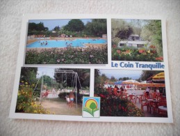 Delcampe - Camping "Le Coin Tranquille" Dans L'Isère - Les Abrets