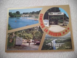 Camping LA SOUSTA ; "Du Pont Du Gard" ; à Remoulins - Remoulins