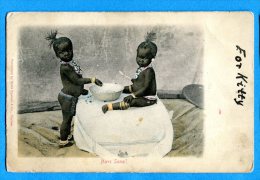 Delcampe - FR598, Bébé Africain, Africa, Afrique, Enfant, Kid , Circulée  Sous Enveloppe - Babies