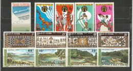 Année 1975.   13 T-p Neufs **, Tous Poste Aérienne. (paysages Des îles,artisanat,sports,etc)  Côte  70,00 € - Unused Stamps