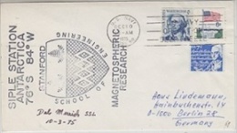 USA Siple Station 1975 Cover To Germany (21079) - Altri & Non Classificati