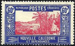 NEW CALEDONIA 60 CENTIMES BLUE PALM TREE LANDSCAPE OUT SET OF ? MUH 1930's SG356 READ DESCRIPTION !! - Ongebruikt