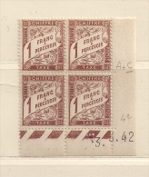 FRANCE  ( FCDT - 3 ) 1893  N° YVERT ET TELLIER  N°   40A      N** - Portomarken