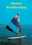 Sports - Planche à Voile - Le Windsurfing - Souvenir De La Côte D'Azur - Semi Moderne Grand Format - état - Autres & Non Classés
