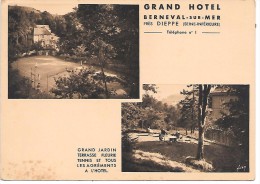 Delcampe - BERNEVAL SUR MER - Grand Hôtel - Berneval