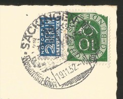 BAD SÄCKINGEN Am Rhein Hotel SCHÜTZEN Bauernstube Stempel ! 1952 - Bad Säckingen