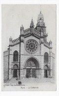 Delcampe - DIGNE - LA CATHEDRALE AVEC PERSONNAGES - Digne