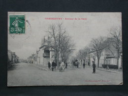 Delcampe - Ref3979 JU CPA Animée De Commentry (Auvergne) - Avenue De La Gare - Lib. Monsenargue Mlle Mottot 1907 - Commentry