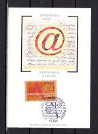 Delcampe - Carte Maximum En Soie De 2006 N° YT 3934 " FONDATION D'ENTREPRISE DE LA POSTE ". Parfait état CM - 2000-2009