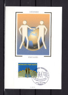 Delcampe - Carte Maximum En Soie De 2006 N° YT 3976 " MEMOIRE PARTAGEE ". Parfait état CM - 2000-2009