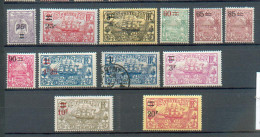 NCE 481 - YT 127 à 138 * CC - Sauf 135 Obli - Unused Stamps