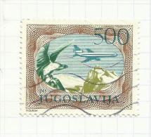 Yougoslavie Poste Aérienne N°59 Cote 3 Euros - Airmail