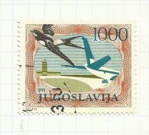 Yougoslavie Poste Aérienne N°60a Cote 3.50 Euros - Poste Aérienne