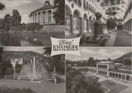 Bad Kissingen - S/w Mehrbildkarte 37 - Bad Kissingen