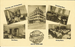 Delcampe - CP De HEIST ( HEYST-SUR-MER ) " Hotel De L'Univers " - Heist