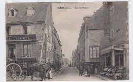 Delcampe - Flers.  Rue De Messel. - Flers