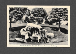 CAP DE LA MADELEINE - QUÉBEC - FONTAINE DU ROSAIRE - FOUNTAIN OF THE ROSARY - PAR GRANGER FRÈRES - Trois-Rivières