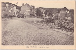 Delcampe - CPSM - HOUFFALIZE - Place Du Roi Albert (1944-45) - Houffalize