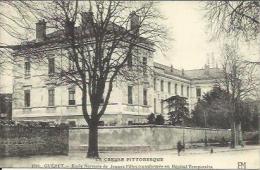 Delcampe - CPA De GUERET - Ecole Normale De Jeunes Filles Transformée En Hôpital Temporaire. - Guéret