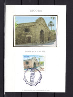 Delcampe - " NICOSIE : LA PORTE DE FAMAGOUSTE " Sur Carte Maximum En Soie De 2006 N° YT 3930. Parfait état CM - 2000-2009