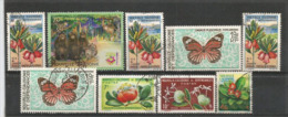 Lot De 9 T-p Oblitérés Faune Flore De Nouvelle-Calédonie . Côte 18,00 € - Used Stamps