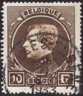 Belgique 1929 COB 289, 10 F Montenez Oblitéré - 1929-1941 Groot Montenez