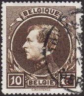 Belgique 1929 COB 289, 10 F Montenez Oblitéré - 1929-1941 Gran Montenez