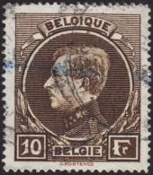 Belgique 1929 COB 289, 10 F Montenez Oblitéré - 1929-1941 Groot Montenez