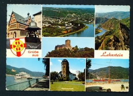 GERMANY  -  Lahnstein  Multi View  Used Postcard As Scans (stamp Removed) - Lahnstein
