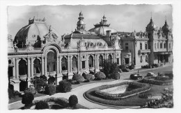 Delcampe - (RECTO / VERSO) MONTE CARLO - LE CASINO AVEC VIEILLES VOITURES - BEAU CACHET AU VERSO - FORMAT CPA - Spielbank