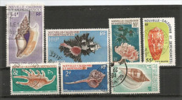 Les Coquillages De Nouvelle-Calédonie.  7 T-p Oblitérés. .  Côte 26.00 € - Used Stamps