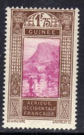 Guinée Française N° 113  X   Gué à Kitim Partie De Série : 1 F. 50 Outremer Et Vert Pâle  Trace De Charnière Sinon TB - Neufs