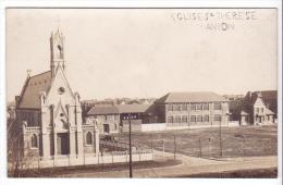 Delcampe - Carte-photo Avion (62) - Eglise Ste-Thérèse. Bon état, Non Circulé. - Avion