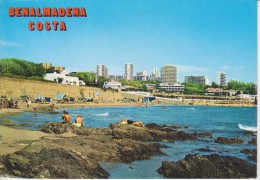 Delcampe - (AKS386)  BENALMADENA COSTA. VISTA DE LA PLAYA ... UNUSED - Málaga