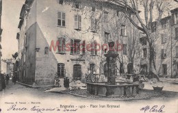 Delcampe - 83 - BRIGNOLES - Place Jean Reynaud - écrite 1905 - 2 Scans - Brignoles