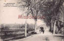 Delcampe - 83 - BRIGNOLES - Route Du Val Et Du Petit Séminaire - Calêche - Dos Vierge - 2 Scans - Brignoles