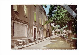 Delcampe - CPSM - 30 - VALLERAUGUE -  Hotel De La Cloche D Or - écrevisses Truites Pêche - 1954 - Baromètre - Valleraugue