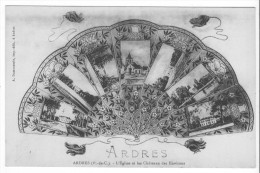 Delcampe - Ardres (62) - L'Eglise Et Les Châteaux Des Environs. Bon état, Correspondance Au Dos. - Ardres