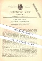 Original Patent - H. Schürer In Werdau , 1881 , Neuerung An Strickmaschinen , Stricken !!! - Werdau