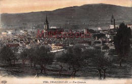 Delcampe - 83 - DRAGUIGNAN - Vue Générale - écrite 1905- 4 Scans - Draguignan